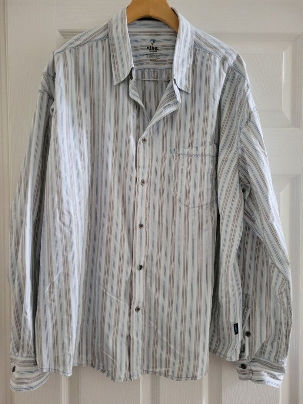 Kuhl Mens Airspeed Shirt Hiking Trail Performance size XXL Gorpcore outdoor